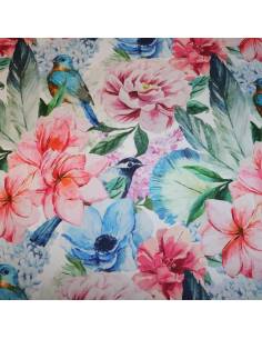 Látka Oxford Blue Bird